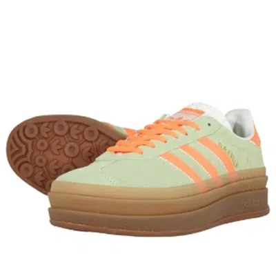 Adidas Originals Gazelle Bold "semi Green Spark" Sneakers In Green