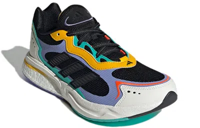 Adidas Originals (wmns) Adidas Sn1997 Cozy Wear-resistant Black Purple Yellow In Multi