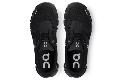 On Cloud 6 Lace-up Sneakers In Black