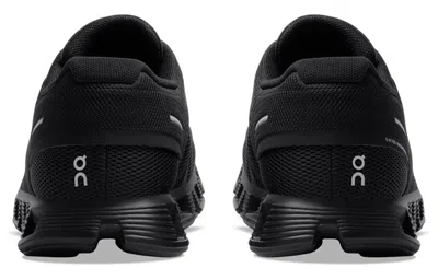 On Cloud 6 Lace-up Sneakers In Black