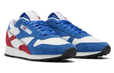 Reebok Classic Leather 'make It Yours - Vector Blue Red' In Multi
