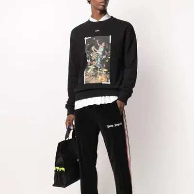 Off-white Pascal Long-sleeved Printed T-shirt In Multi