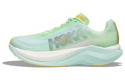 Hoka (wmns)  One One Mach X 'lime Glow' In Green