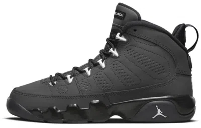 Air Jordan (gs)  9 Retro 'anthracite' In Black