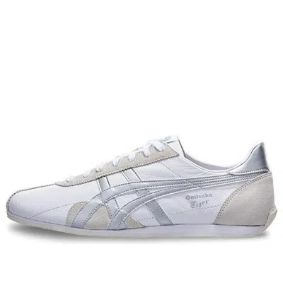 Onitsuka Tiger Runspark Splicing 'silver White' In Gray
