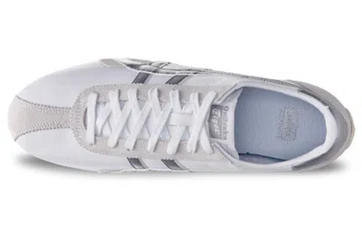 Onitsuka Tiger Runspark Splicing 'silver White' In Gray