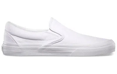 Vans Classic Slip-on 'white Canvas' In Multi