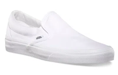 Vans Classic Slip-on 'white Canvas' In Multi