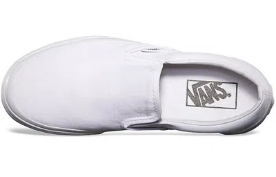 Vans Classic Slip-on 'white Canvas' In Multi
