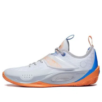 Li-ning Wade 808 2.0 Low 'white Blue Orange' In Gray