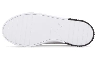 Puma (wmns)  Carina Logomania Sneakers White/black In Multi