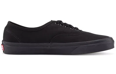 Vans Triple Black Authentic Sneakers Men In Black