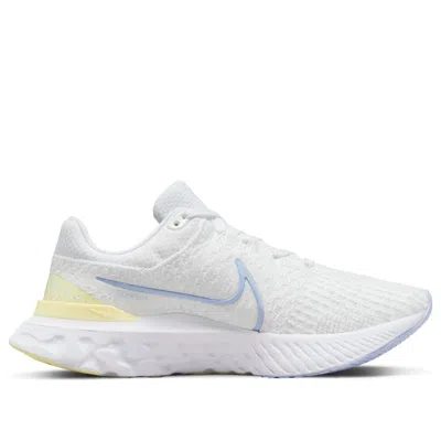 Nike (wmns)  React Infinity Run Flyknit 3 'white Light Marine' In Multi