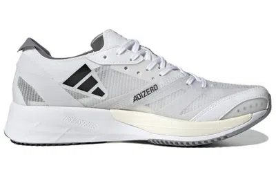 Adidas Originals (wmns) Adidas Adizero Adios 7 'white Black' In Multi