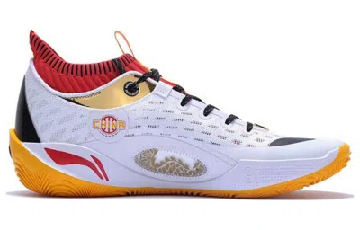 Li-ning Wade 808 Ultra 'white Red' In Gray