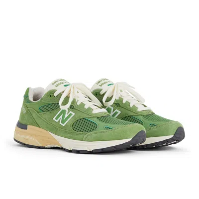 New Balance 993 Rubber-trimmed Mesh And Suede Sneakers