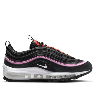 Nike (gs)  Air Max 97 'black Pink Rise Picante Red' In Multi