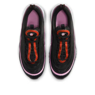 Nike (gs)  Air Max 97 'black Pink Rise Picante Red' In Multi