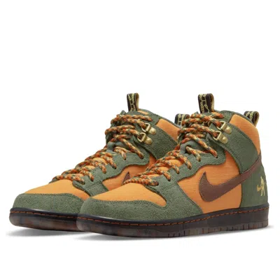 Nike X Pass~port Sb Dunk High "work Boots" Sneakers In Multi