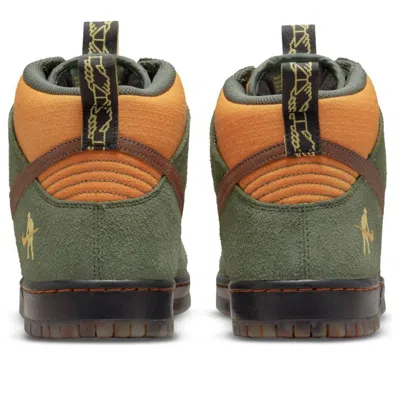 Nike X Pass~port Sb Dunk High "work Boots" Sneakers In Multi
