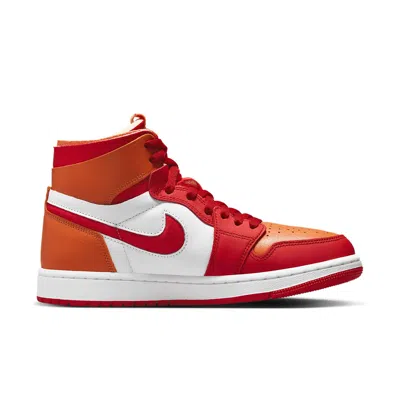 Air Jordan (wmns)  1 Zoom Air Comfort 'fire Red Hot Curry' In Multi