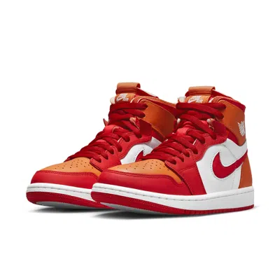 Air Jordan (wmns)  1 Zoom Air Comfort 'fire Red Hot Curry' In Multi