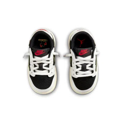 Air Jordan (td)  1 Retro Low Og Sp X Travis Scott  'olive' In White