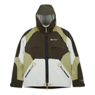 Nike Ispa Jacket 'sequoia Alligator' In Green