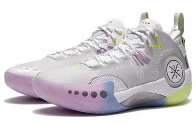 Li-ning Wade Shadow 1 'grey Multi Pastel' In Gray