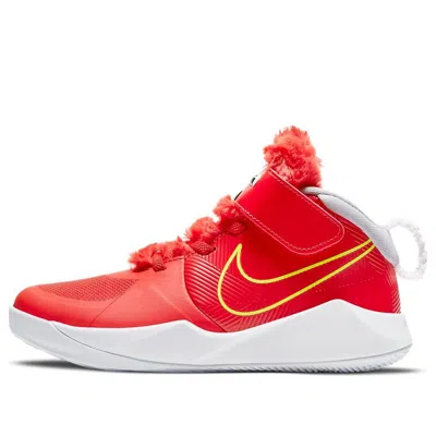 Nike (ps)  Team Hustle D 9 Lil 'red Yellow'