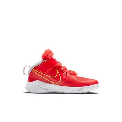 Nike (ps)  Team Hustle D 9 Lil 'red Yellow'