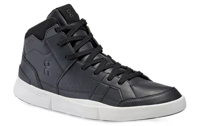 On (wmns)  Running X Federer The Roger Clubhouse Mid 'black White'