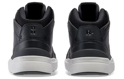 On (wmns)  Running X Federer The Roger Clubhouse Mid 'black White'