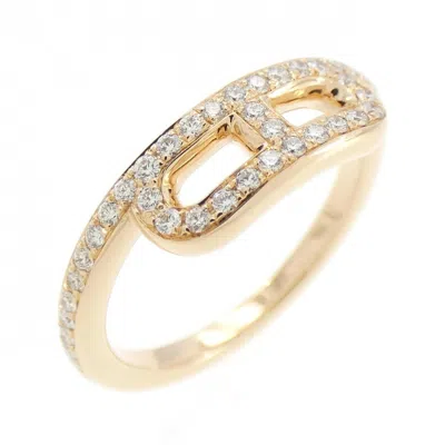 Pre-owned Hermes Pink Band Ring ()