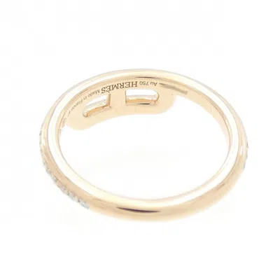 Pre-owned Hermes Pink Band Ring ()