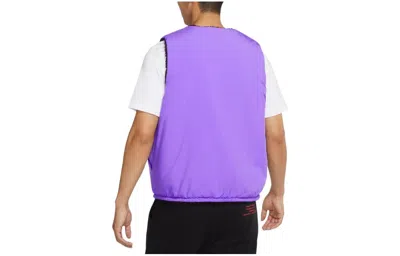 Nike Club+ Reversible Winterized Vest 'purple Black' In Blue