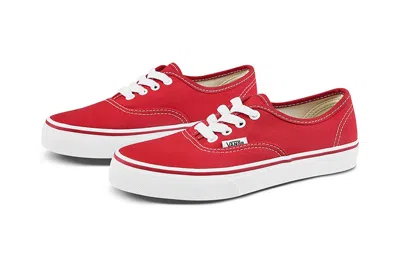 Vans Authentic Low-top Sneakers In Red