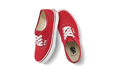 Vans Authentic Low-top Sneakers In Red