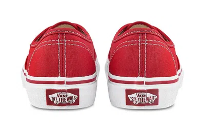 Vans Authentic Low-top Sneakers In Red