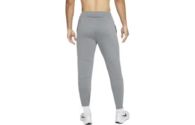 Nike Men's  Sports Fitness Training Running Knit Long Pants/trousers Gray