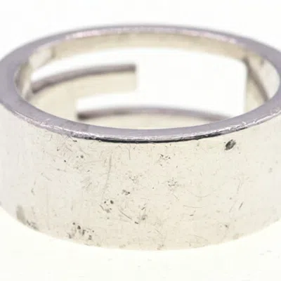 Pre-owned Hermes Silver Silver 925 Band Ring ()