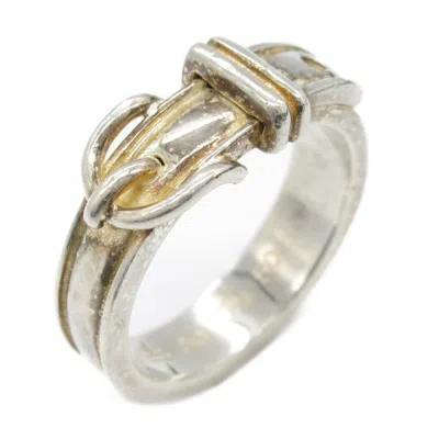 Pre-owned Hermes Silver Silver 925 Band Ring ()