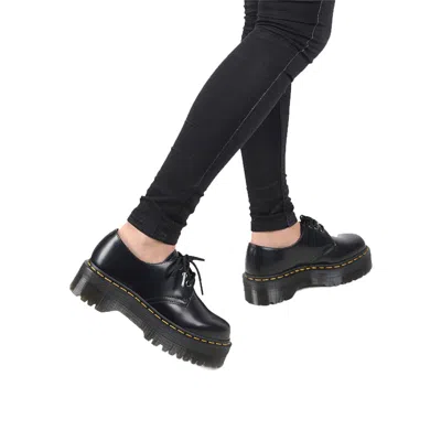 Dr. Martens 1461 Quad Derby Shoes In Black