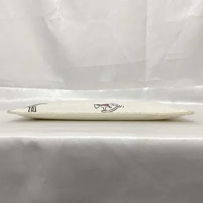 Pre-owned Hermes White Canvas Clutch Bag Pouch ()