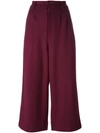 TSUMORI CHISATO 'Docking' cropped trousers,DRYCLEANONLY