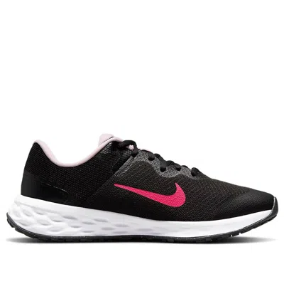 Nike (gs)  Revolution 6 'black Pink'