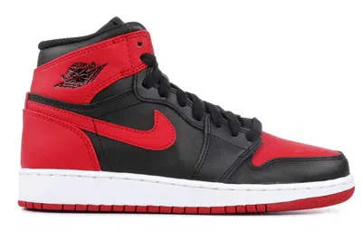 Air Jordan (gs)  1 Retro High Og 'bred' 2013 In Red