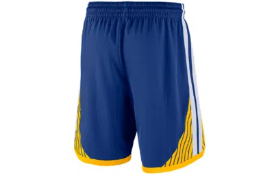 Nike Nba Icon Edition Swingman Sports Basketball Shorts Sw Fan Edition Golden State Warriors Blue
