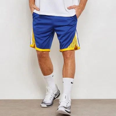 Nike Nba Icon Edition Swingman Sports Basketball Shorts Sw Fan Edition Golden State Warriors Blue