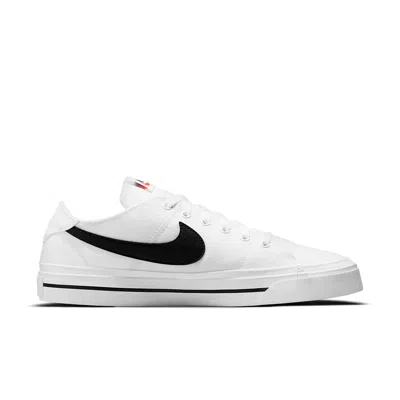 Nike Court Legacy Canvas 'white Black' In Multi